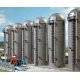 Tall Concrete Farm Silos -- Kit - 2-15/16` 7.5cm Diameter x 9-5/8` 24.5cm Tall pkg(2), HO, Busch Gmbh & Co Kg 1913