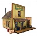 Granny′s Attic -- Laser-Cut Wood Kit - 27 x 31 Scale Feet, O, B.T.S. 17309