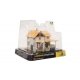 Built-&-Ready(R) Landmark Structures(R) - Assembled -- Corner Porch House - 5-5/8 x 4-5/8′ 14.3, HO, Woodland Scenics 5046
