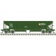 70-Ton Hart Ballast Car - Ready to Run - Master(R) -- British Columbia Railway 2509 (green, white), HO, Atlas Model Railroad Co.