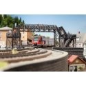 Variable-Length Pedestrian Overhead Bridge -- Laser-Cut Card Kit, HO, Noch Gmbh & Co 67070