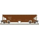 70-Ton Hart Ballast Car - Ready to Run - Master(R) -- Santa Fe 86522 (Boxcar Red, white), HO, Atlas Model Railroad Co. 20006806