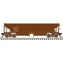 70-Ton Hart Ballast Car - Ready to Run - Master(R) -- Santa Fe 86541 (Boxcar Red, white), HO, Atlas Model Railroad Co. 20006807