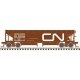 70-Ton Hart Ballast Car 3-Pack - Ready to Run - Master(R) -- Canadian National 301218, 301244, 301263 (Boxcar Red, white), HO, A