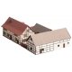 Half-Timber Three-Sided Farm -- Laser-Cut Kit - Includes House, Stable, Barn, Z, Faller Gmbh 282800