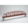 Curved Chord Through Truss Bridge w/2 Piers - Fine Track -- Assembled - Double-Track - 22′ 55.9cm , N, TomyTec Co LTD 3221