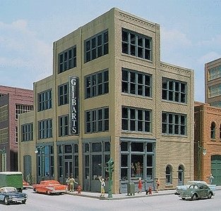 Modular Building System(TM) Designer Bulk Pack -- Victorian Style Storefront Building, HO, Design Preservation Models 36300