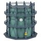 Gasometer Gas Storage Tank with Piping -- Kit - 6-5/16 x 6-5/16 x 7-1/16′ 16 x 16 x 18cm, HO, Faller Gmbh 130157