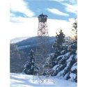 Fire Tower - Etched-Brass Kit -- 2 x 2 x 8′ 5.1 x 5.1 x 20.3cm, N, The N Scale Architect 96708