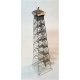 Fire Tower - Etched-Brass Kit -- 2 x 2 x 8′ 5.1 x 5.1 x 20.3cm, N, The N Scale Architect 96708