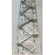 Fire Tower - Etched-Brass Kit -- 2 x 2 x 8′ 5.1 x 5.1 x 20.3cm, N, The N Scale Architect 96708
