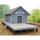 Laser-Cut Wood Kit -- C&O Quinnimont Section Freight Depot - Scale: 65 x 30′ 19.8 x 9.1m, HO, B.T.S. 27653