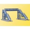 2-Track Steel Footbridge -- 9-3/16 x 8 x 4-13/16′ 23 x 20 x 12cm, HO, Kibri 39301
