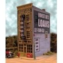 Honest Joe`s Pawn & Loan -- Kit - 4 x 5` 10.1 x 12.7cm, HO, Bar Mills LLC 442