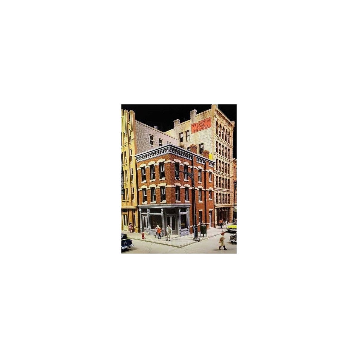 Stillmore Books -- Resin Kit - 3 x 1-3/4 x 3-1/2′ 7.6 x 4.5 x 8.9cm, N, Lunde Studios 18