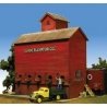 Lunde Coal Elevator -- Kit - 5-1/2 x 4 x 6-1/2′ 14 x 10.2 x 16.5cm, HO, Monroe Models 2215