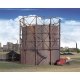 Gas Storage Tank -- Kit - 6-3/8` 16.2cm Diameter x 6-3/8` 16.2cm Tall, N, Walthers Cornerstone 3819