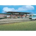 Rheinburg Station Platform -- 14-13/16 x 2-5/8 x 2-3/8′ 37 x 6.5 x 6cm, HO, Vollmer Gmbh 43535
