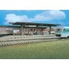 Rheinburg Station Platform -- 14-13/16 x 2-5/8 x 2-3/8′ 37 x 6.5 x 6cm, HO, Vollmer Gmbh 43535