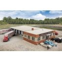 Cross-Dock Truck Facility -- Kit - 16-5/16 x 19-3/16 x 3-1/8′ 41.4 x 48.7 x 7.9cm, HO, Walthers Cornerstone 4131