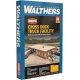 Cross-Dock Truck Facility -- Kit - 16-5/16 x 19-3/16 x 3-1/8′ 41.4 x 48.7 x 7.9cm, HO, Walthers Cornerstone 4131