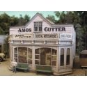 Amos Cutter General Merchandise -- Kit - 8 x 7′ 20.3 x 17.8cm, HO, Bar Mills LLC 462