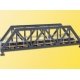 Steel Truss Bridge w/o Bridgeheads -- Single Track 27.5 x 8 x 7.5cm, HO, Kibri 39701