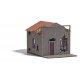 Dilapidated North American House -- Laser-Cut Kit - 2-3/8 x 2-3/8 x 2-3/8′ 6 x 6 x 6cm, HO, Busch Gmbh & Co Kg 9718