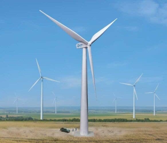 Wind Turbine -- Kit, HO, Walthers Cornerstone 3355
