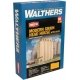 Modern Grain Head House w/Silos -- Kit - 9-1/2 x 5 x 11′ 24.1 x 12.7 x 27.9cm, HO, Walthers Cornerstone 2942