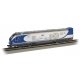 Siemens SC-44 Charger - WowSound(R) and DCC -- Amtrak 2121 (Pacific Surfliner silver, blue, gray), HO, Bachmann Industries 67910
