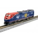 GE P42 Genesis - DCC -- Amtrak 108 (Phase VI, blue, red, white, 50th Anniversary Logo), N, Kato USA Inc 1766037DCC