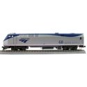 GE P42 Genesis - Standard DC -- Amtrak 17 (Phase Vb Late silver, blue, red), HO, Kato USA Inc 376117