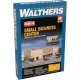 Small Business Center -- Kit - 18-1/4 x 10-7/16 x 5-1/4′ 46.3 x 26.5 x 13.3cm as shown, HO, Walthers Cornerstone 4132