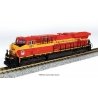 GE ES44AC GEVO - Standard DC -- Florida East Coast 805 (red, yellow, black), N, Kato USA Inc 1768947