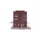 Railway Express Agency (REA) Transfer Building -- Kit - 13-1/8 x 6-1/8 x 6-3/8′ 32.8 x 15.5, HO, Walthers Cornerstone 3095