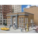 Public Library -- Kit - 8-1/2 x 6-1/2 x 4-3/4′ 21.5 x 16.5 x 12cm, HO, Walthers Cornerstone 3493