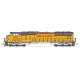 EMD SD70M w/Standard Flat Radiators - DCC -- Union Pacific 4015 (Excursion Scheme, Armour Yellow, gray, green), N, Kato USA Inc 