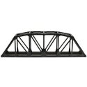 18′ Through Truss Bridge Kit w/Code 100 Track -- Black, HO, Atlas Model Railroad Co. 888