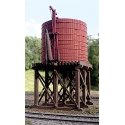 McCabe Lumber Rail Facility Series - Kit (Laser-cut Wood) -- 20,000-Gallon Open-Top Water Tank - Standard, HO, B.T.S. 27490
