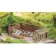 In the Garden -- Laser-Cut Kit - Greenhouse, 2 Cold Frames, Pergola, HO, Noch Gmbh & Co 66805