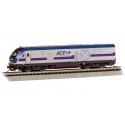 Siemens SC-44 Charger - WowSound(R) and DCC -- Altamont Corridor Express ACE 3111 (silver, blue, purple), N, Bachmann Industries