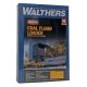 Coal Flood Loader -- Kit - 4 x 6 x 11′ 10.2 x 15.2 x 27.9cm, HO, Walthers Cornerstone 3051