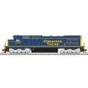 GE Dash 8-40C - Front Ditch Lights - LokSound & DCC - Master(R) -- Cimarron Valley 4053 (blue, yellow), N, Atlas Model Railroad 