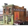 Patterson`s Hardware -- Kit - 5-1/2 x 3` 14 x 7.6cm, HO, Downtown Deco 1049