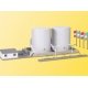 Twin Fuel Tanks w/Loading Facility -- Kit, N, Kibri 37467
