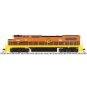 GE Dash 8-40C - Front & Rear Ditch Lights - LokSound & DCC - Master(R) -- Providence & Worcester 4052 (orange, yellow), N, Atlas