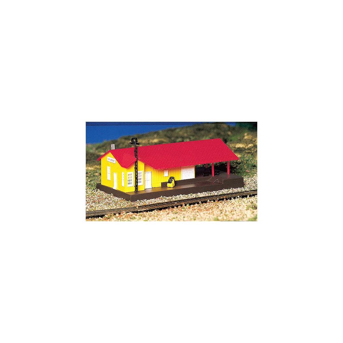Freight Station - Assembled, N, Bachmann Industries 45907