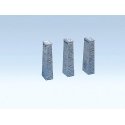 Cut Stone Viaduct Piers -- Tall 7-13/64′ 18cm (Use w/477, 478 sold separately), HO, Faller Gmbh 120479