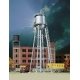 Vintage Water Tower -- Assembled - Silver - 2-3/8 x 2-3/8 x 7′ 6 x 6 x 17.7cm, N, Walthers Cornerstone 3833